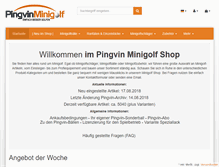 Tablet Screenshot of pingvin-minigolf.de